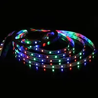 Expleasia LEDs 5 m Strip Light (Pack of 1) | Indoor  Outdoor Decorative | 120 LED/Mtr with Adaptor (Multi)-thumb2