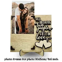 Expleasia Wooden Photo Frame for couple, boyfriend, girlfriend, wife, husband or Special occasion, Anniversary, Valentine, and Birthday, Best for Gifting-thumb1