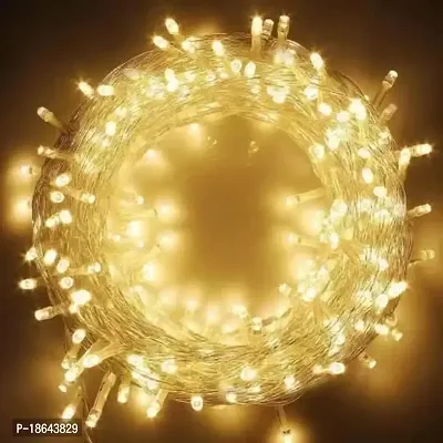 Expleasia LED String Light for Home and Office Decor | Indoor  Outdoor Decorative Lights | Christmas | Diwali | Wedding | (Yellow) 12 Meter Length |(Pack of 2)