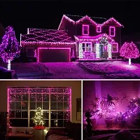 Expleasia LED String Light for Home and Office Decor | Indoor  Outdoor Decorative Lights | Christmas | Diwali | Wedding | (Pink) 12 Meter Length |(Pack of 2)-thumb4