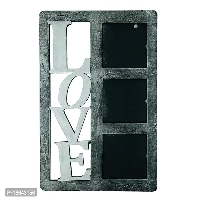 EXPLEASIA Valentine Special Wooden Photo frame| photo frame for wall decor| Valentine gifts | Birthday Gifts| Gifts Items (Silver)-thumb5