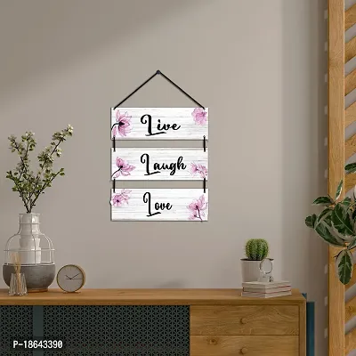 EXPLEASIA Wall Hanging Wooden Art Decoration Item for Home | Office | Living Room | Bedroom | Decoration Items | Motivational quotes decor| Gift Items (Pink)-thumb3