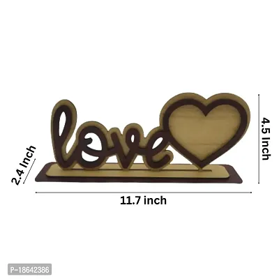 Expleasia Wooden valentine Photo Frame Showpiece for couple, boyfriend, girlfriend, wife, husband or Special occasion, Anniversary, Valentine, and Birthday, Best for Gifting-thumb3