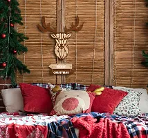 EXPLEASIA Decorative Wall Hanging Wooden Art Decoration Item for Home | Office | Living Room | Bedroom (reindeer)-thumb4