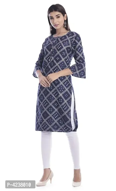 Women Printed Rayon Straight Kurta-thumb4