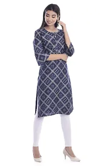 Women Printed Rayon Straight Kurta-thumb4