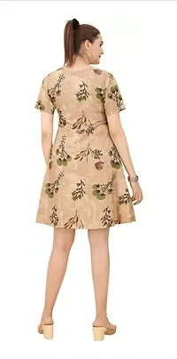 FREEDOM FASHION Trendy Modern Fancy Gorgeous Women Kurti Cream-thumb3