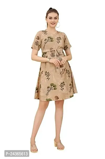 FREEDOM FASHION Trendy Modern Fancy Gorgeous Women Kurti Cream