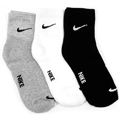 Mens Style Ankle Length Socks (Pack of 3)