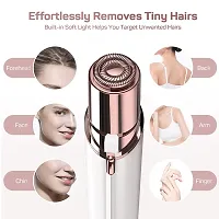 Skincare Womens Face Hair Remover Machine for Upper Lip, Chin, White-thumb2