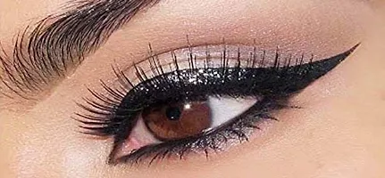 HOT BEAUTY IDEAL COMBO OF EYES MAKE UP OF 5 EYELASHES AND EYE GLUE-thumb1