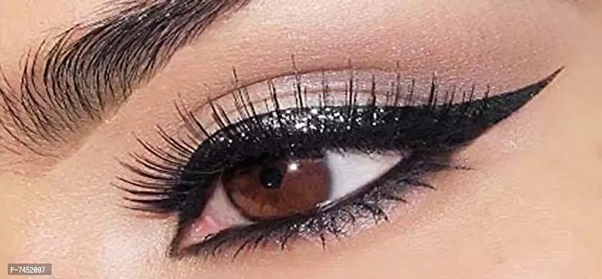 HOT BEAUTY IDEAL COMBO OF EYES MAKE UP OF 5 EYELASHES AND EYE GLUE-thumb2