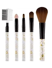 HOT BEAUTY COMBO OF CAPSULE FOUNDATION BRUSH,OVAL BRUSH AND 5 PS BRUSH-thumb2