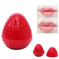 hot beauty strawberry Shape Lip Balm | For Softer Lips (Pack of 1)-thumb2