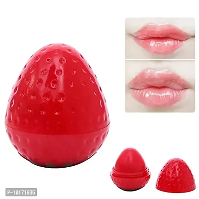 hot beauty strawberry Shape Lip Balm | For Softer Lips (Pack of 1)-thumb3