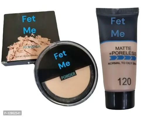 HOTBEAUTY FETME COMPACT  MATTE+ PORELSS 120-thumb0