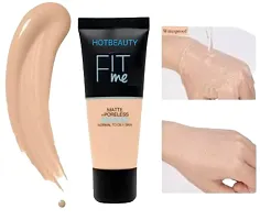 HOTBEAUTY Foundation Tube,  Compact Powder, 115, Matte Foundation, Oil Control Compact Powder-thumb1