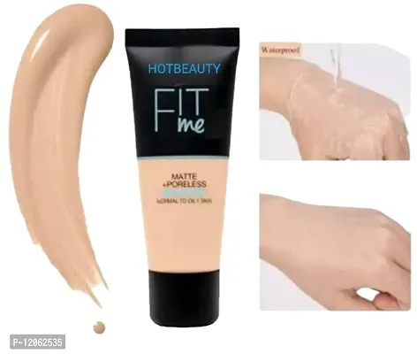 HOTBEAUTY Foundation Tube,  Compact Powder, 115, Matte Foundation, Oil Control Compact Powder-thumb2