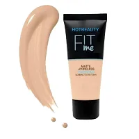 HOTBEAUTY Foundation Tube,  Compact Powder, 115, Matte Foundation, Oil Control Compact Powder-thumb2