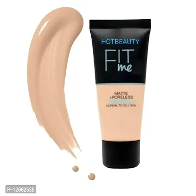 HOTBEAUTY Foundation Tube,  Compact Powder, 115, Matte Foundation, Oil Control Compact Powder-thumb3