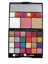 FABSECRET 24 colour SHADOW WITH 6PS LIPSTIK  COMPACT ,BLUSHED  2ps36h eye liner MAKEUP KIT-thumb1