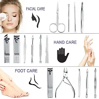 Pedicure Kits - Callus Remover for Feet, 23 in 1 Professional Manicure Set Pedicure Tools Stainless Steel Foot Care, Foot File Foot Rasp Dead Skin for Women Men Home Foot Spa Kit, Blue-thumb4