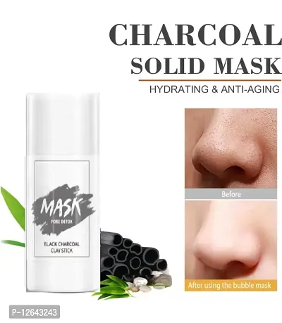 HOT BEAUTY   Black Charcoal Oil Control Anti Acne Cleaning Purifying Mask Stick  (42 g