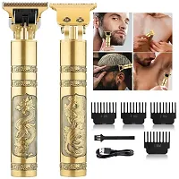 H B T9 Trimmer for Men Hair Zero Gapped Clipper Professional Cordless Haircut Electric Beard Trimmer for Men-thumb1