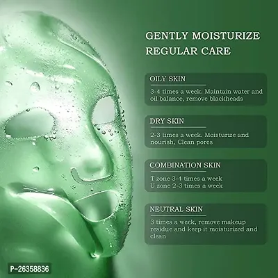 Green Stick Mask Purifying Clay Stick Mask Oil Control Anti-Acne, Green Tea Facial Detox Mud Mask And Blackhead Removal Oil Control Anti-Acne Deep Cleansing Peel Off Face Mask (Set Of 2).-thumb4