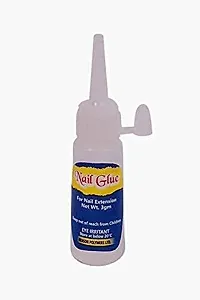 HOT BEAUTY Artificial Nails Set With Glue #gm, Acrylic fake/False Nails Set Of 100 Pcs, Reusable-thumb2
