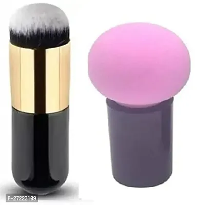 hot beauty Foundation blusher brush mushroom blender Multicolor