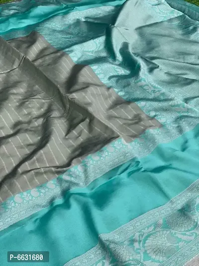 Stylish Lichi Silk Paithani Work Saree for Women-thumb2