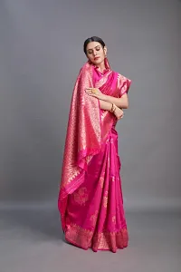 Fancy Lichi Silk Jacquard Work Saree for Women-thumb2