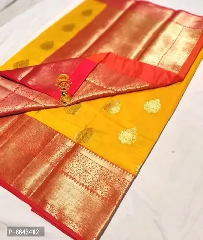 Beautiful Lichi Silk Jacquard Work Saree for Women