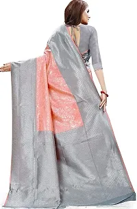 Designer Lichi Silk Jacquard Work Saree for Women-thumb1