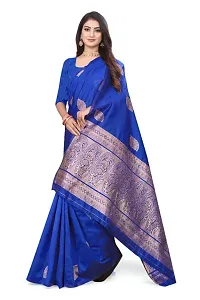 Beautiful Lichi Silk Jacquard Work Saree for Women-thumb1