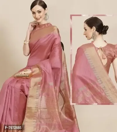 Fancy Art Silk Jacquard Work Saree for Women