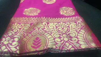 Fancy Lichi Silk Jacquard Work Saree for Women-thumb2
