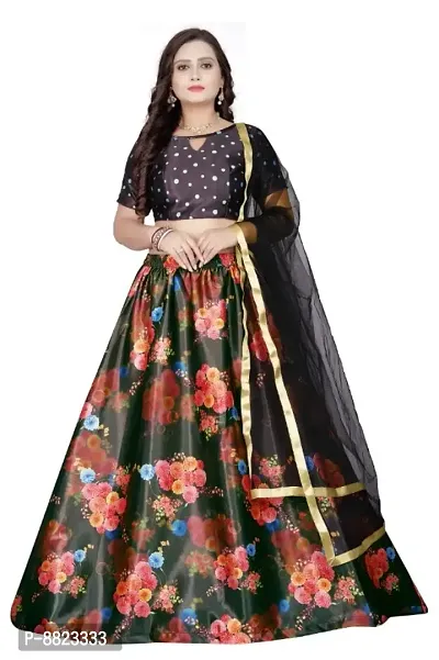 Attractive Digital Print  lehenga choli