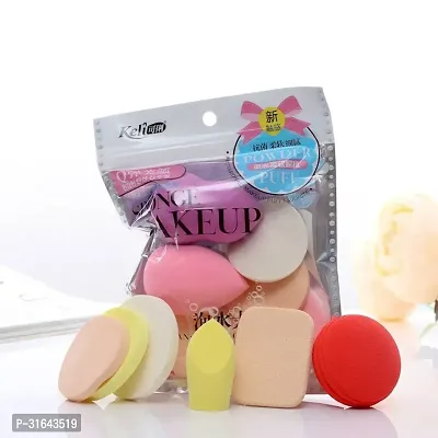 Beauty Makeup Blending Powder Sponge Powder Puff/Face Sponge Set Of 6-thumb0