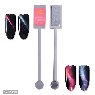 Nail Art Magnet Cat Eye Stick for Nail And Gel Polish, Magic Magnetic Stick Board