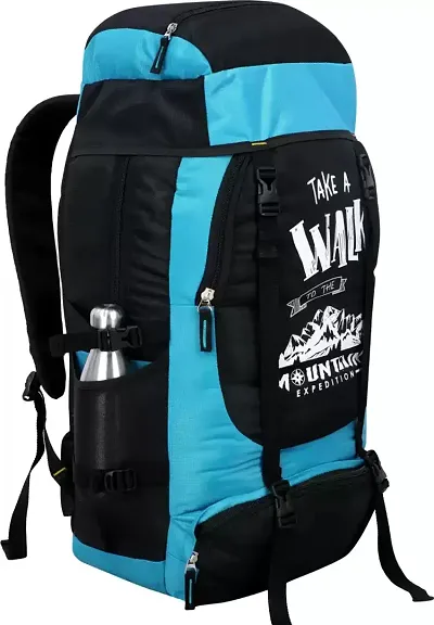 70 Ltr Adventure Series Rucksack Travel Backpack Bag For Trekking, Hiking With Shoe Compartment
