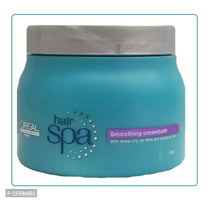 Hair Spa Smoothing Creambath Hair Silky  490 gm-thumb0