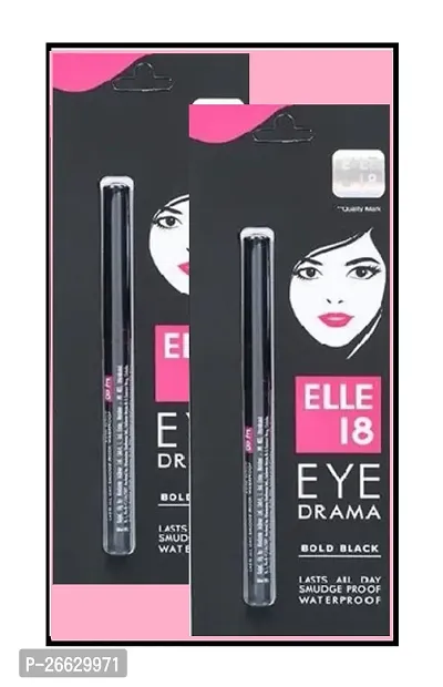 ELLE 18 Eye Drama Kajal (Pack Of-2)-thumb0