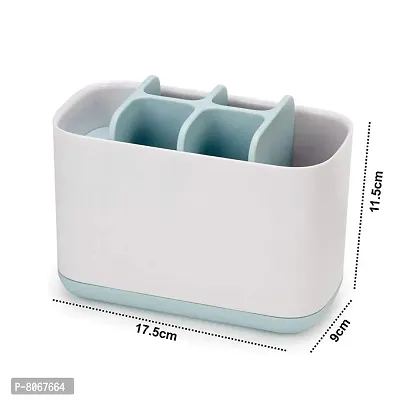 Toothbrush Holder Stand for Bathroom Tongue Cleaner Soap Comb Razor Shaving Kit and Toiletries Cosmetics Organizer-thumb4