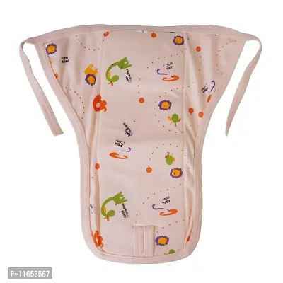 MW PRINTS Baby Cotton Nappies - Random Printed, Reusable, Cushioned Nappy for Newborns and Infants (0-6 Months)-thumb4