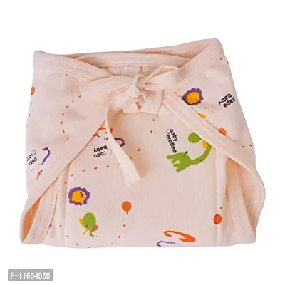 MW PRINTS Baby Cotton Nappies - Random Printed, Reusable, Cushioned Nappy for Newborns and Infants (0-6 Months, (Set of 5 ) Padded Langot/Nappy)-thumb3