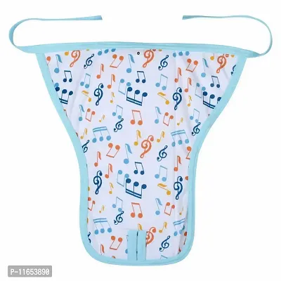 MW PRINTS Baby Cotton Nappies - Random Printed, Reusable, Cushioned Nappy for Newborns and Infants (0-3 Months,)-thumb4