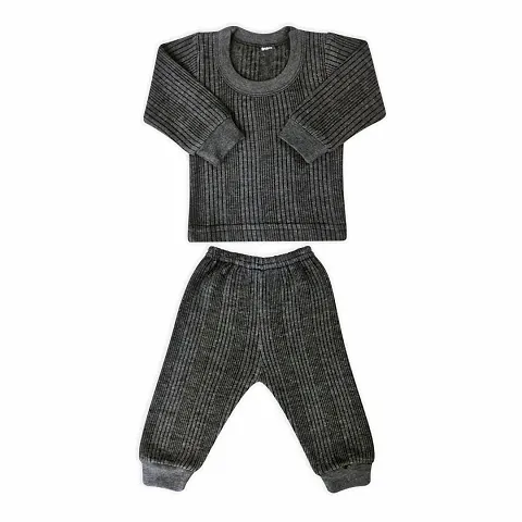 MW PRINTS Baby Boys and Baby Girls Super Warm Milanch Thermal Set for Winters