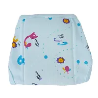 MW PRINTS Baby Cotton Nappies - Random Printed, Reusable, Cushioned Nappy for Newborns and Infants (0-6 Months, (Set of 5 ) Padded Langot/Nappy)-thumb4